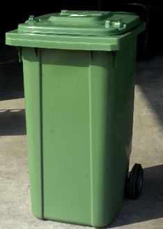 Lediging groene container